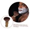 FRCOLOR Shaving Brush Beard Care Brush Nylon Bristle Beard Grooming Tool for Men Personal Mustache Care Accessory Suitable for Daily Shaving and Grooming Random Color view 2
