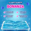 Sweetzone Fizzy Giant Blue Raspberry Bottles, 805g Tub with 70pcs of Sour Sweets Candy, Halal Chewy Gummy in a Bulk Retro Sweets Tub, Fruity Flavour and Fizzy Kick, Perfect for Sharing and Party Bags view 2