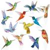 CANDY CHEF Hummingbird Cupcake Toppers, 48pcs/24 styles, Paper, for Birthday, Baby Shower, Spring Birds Party Decorations view 2