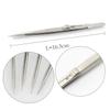 SOESFOUFU 2pcs Professional Steel Pointed Tweezers Set for Jewelry Making Splinter Removal DIY Manicure Multipurpose view 2