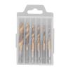 LOCADENCE 6Pcs Threaded Drill Taps, Fine Thread Wear Resistance Screw Drill Tap with Drilling and Tapping Functions for Thick Cast Iron, Thick Steel Plate view 4