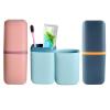 Abbdbd 3 Pack Travel Toothbrush Case Portable Toothbrush Holder Case Dustproof Toothbrush Cup Set for Travel Camping Business Trip view 1