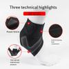 2PCS Ankle Brace, Adjustable Compression Ankle Support Men & Women, Sports Running Easy to Use S view 3