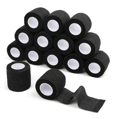 14Pcs Adhesive Bandage Wrap Breathable Cohesive Tape, Non Woven FirstAid Tape for Ankle Sprains & Swelling