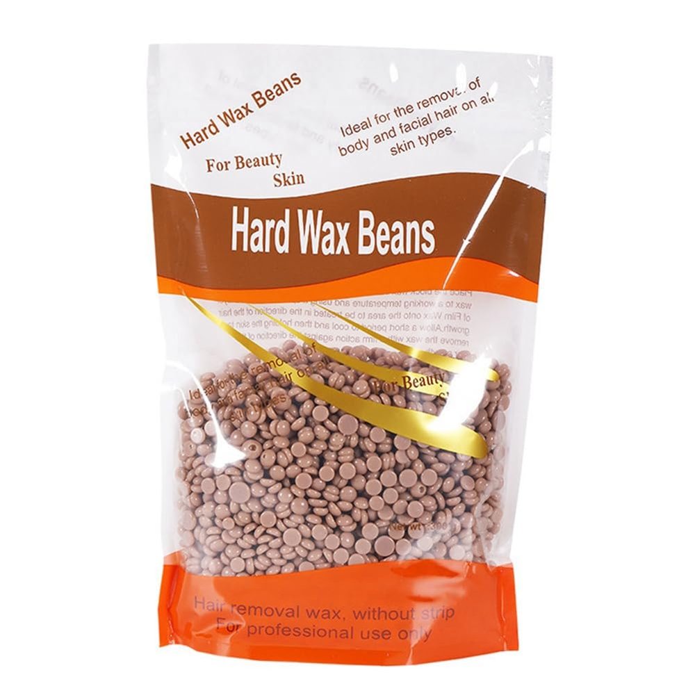 300g Waxing Wax Beans for Hair Removal Full Body Hot Film Hard Depilatory Wax Beads for Wax Heater Machine Durable Easy Install I