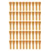 50Pcs Chicken Plucker Fingers, Rubber Hair Removal Stick Poultry Plucking Picker for Duck Quail Goose Easy Install Easy to Use Yellow view 1