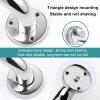 Grab Handle Sturdy SUS304 Stainless Steel Shower Safety Handle Bath Grab Bar for Bathroom,Kitchen,Bathtub,Stairway Handrail,Toilet, Come with Mounted Scre(Size:30cm/11.8in,Color:Diameter 2.5cm/0.98in) view 3