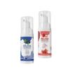 Lovelycat Applicable to Oral Care for Children Aged 3 Years and Above Foam Toothpaste Fruity Foam Toothpaste for Children Low Fluoride Foam Toothpaste and mouthwash (2PC) view 1