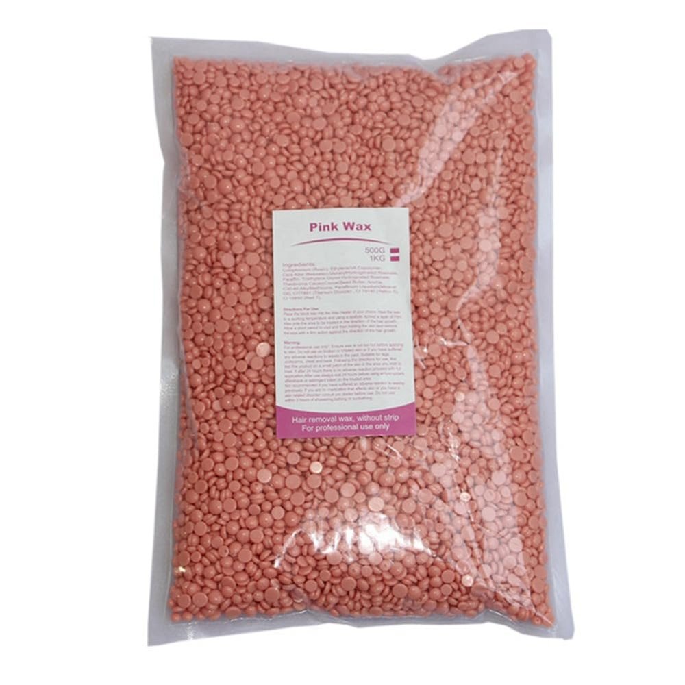Qbkohphifm 500g Waxing Wax Beans for Hair Removal Full Body Hot Film Hard Depilatory Wax Beads for Wax Heater Machine Style 6