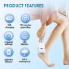 Epilator for Women, 6 in 1 Hair Removal with LED Light, 2 Speeds, Rechargeable & Cordless Razor, Wet and Dry Shaver, Exfoliator, IPX7 Waterproof Electric Hair Remover for Face Legs Arms Armpit Bikini view 3