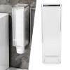 Wnvivi Paper Cup Dispenser,Wall Mounted Plastic and Paper Cup Dispenser,Adhesive Transparent Bathroom Cups Organizer Holder for Home Office(A1) view 1