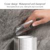 Wnvivi Paper Cup Dispenser,Wall Mounted Plastic and Paper Cup Dispenser,Adhesive Transparent Bathroom Cups Organizer Holder for Home Office(A1) view 4
