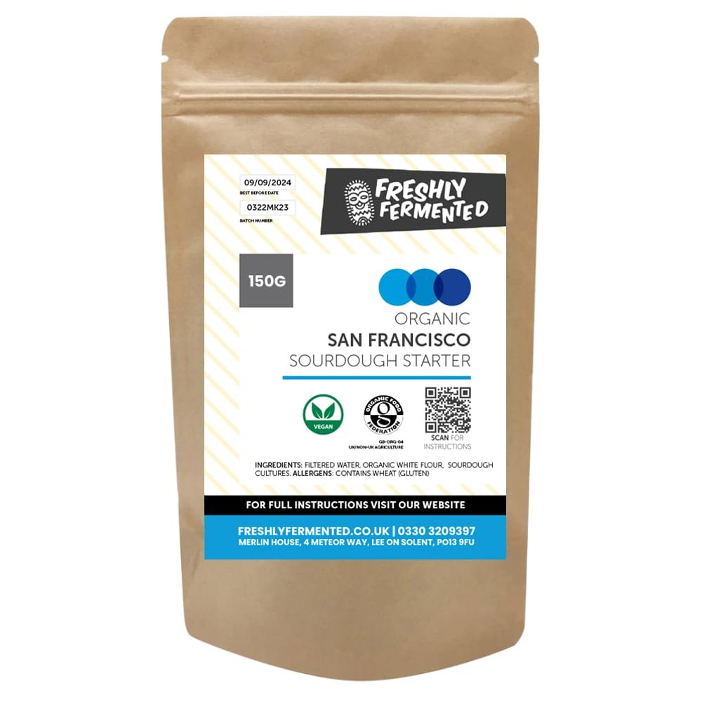 Freshly Fermented - Certified Organic Fresh Sourdough Starter, San Francisco