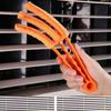 2Pcs Venetian Blind Cleaner Duster Brush Set,Blind Cleaner Tools for Vertical Window Shutters Air Conditioner Dust Ceiling Fans Car Vents and Jalousie Dust Collector (Yellow) view 3