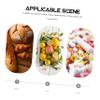 Cake plate-2pcs Iron Fruit Plate Wedding Decorations Storage Shelf Ornament Serving Tray Dessert Storage Holder Metal Storage Basket Iron Display Tray Dried Fruit Tray Food Storage Tray Candy view 3