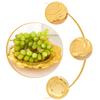 Cake plate-European Style Fruit Plate Cake Decorations Fruit Snack Server Desktop Food Container Dry Nut Platter Fruit Display Tray Fruit Display Candy Tray Zinc Alloy Multifunction Dessert view 3