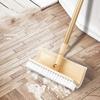 2-in-1 Floor Cleaning Set: Spinning Mop and Bucket Combo with Long Handle and Sturdy Bristle Scrubber vision view 3