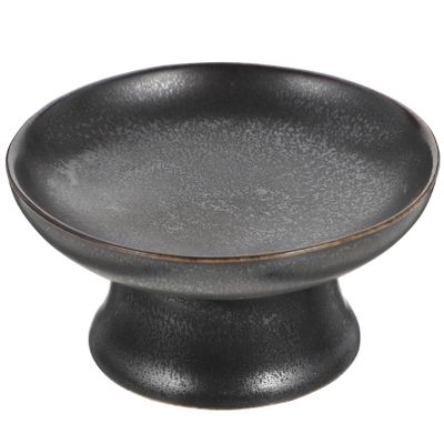 Cake plate-Fruit Plate Dried Fruit Plate Cupcake Pans Cookie Bowl Footed Candy Fruit Tray Candy Bowl Footed Cake Stand Cake Display Platter Snack Tray Ceramics Refreshment Tray Chinese Style ( Color :