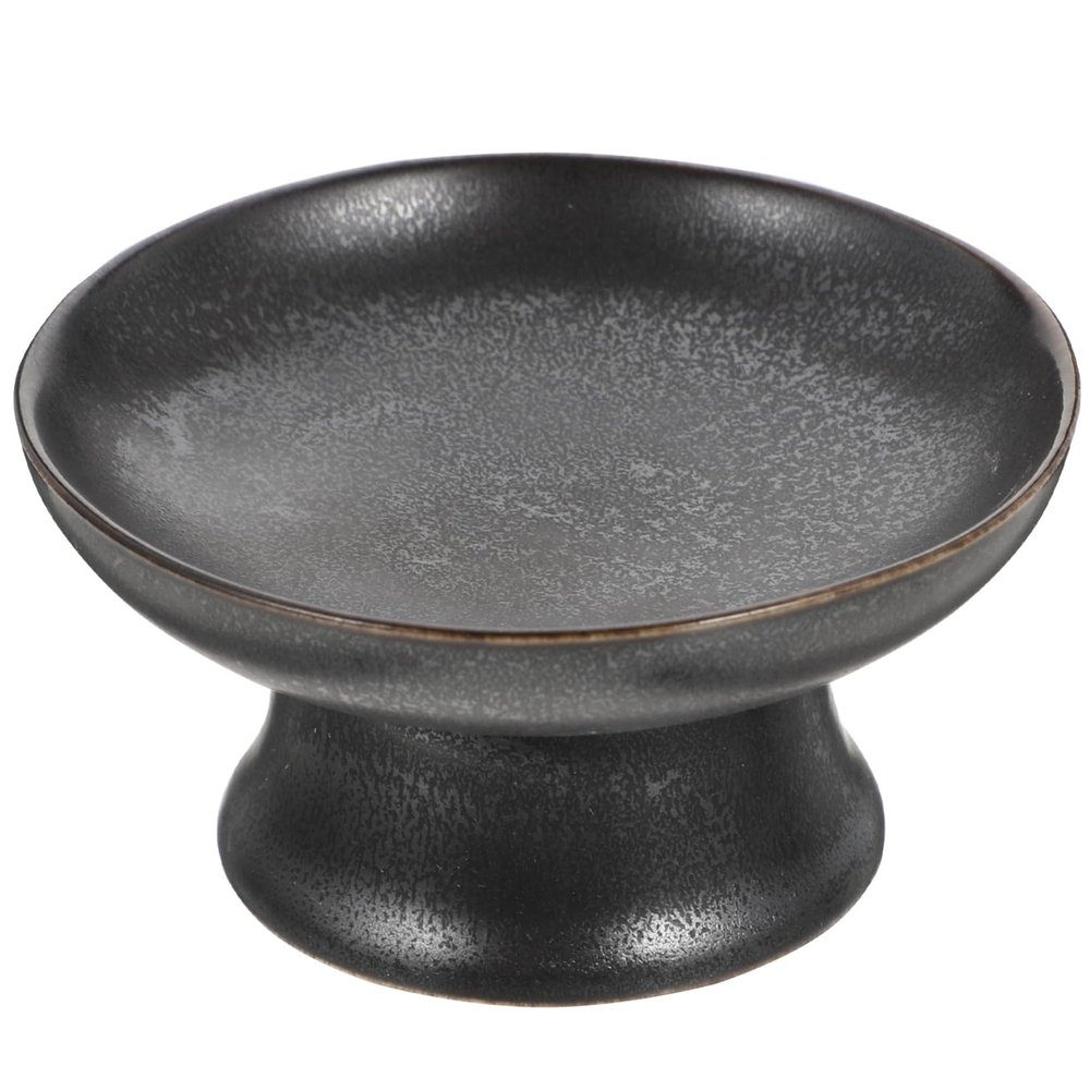 Cake plate-Fruit Plate Dried Fruit Plate Cupcake Pans Cookie Bowl Footed Candy Fruit Tray Candy Bowl Footed Cake Stand Cake Display Platter Snack Tray Ceramics Refreshment Tray Chinese Style ( Color :