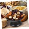 Cake plate-Fruit Plate Dried Fruit Plate Cupcake Pans Cookie Bowl Footed Candy Fruit Tray Candy Bowl Footed Cake Stand Cake Display Platter Snack Tray Ceramics Refreshment Tray Chinese Style ( Color : view 2