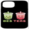 Bes Teas Besties Bubble Tea Cute Boba Best Friends Case for iPhone 15 view 1