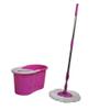 360 Rotating Stainless Steel Lazy Free Hand Washing Mop Bucket Set vision view 1