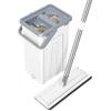 Stainless Steel Self-Cleaning Magic Mop: Microfiber Chamber Bucket for Efficient Home Wood Floor Cleaning vision view 1