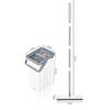 Stainless Steel Self-Cleaning Magic Mop: Microfiber Chamber Bucket for Efficient Home Wood Floor Cleaning vision view 3