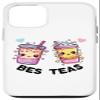 iPhone 15 Bes Teas Besties Bubble Tea Cute Boba Best Friends Case view 1