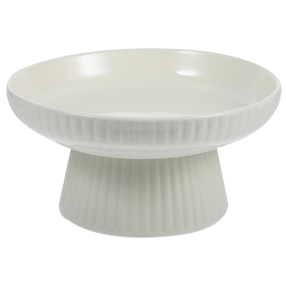 Cake plate-Cake Tray Food Tray Display Shelves Fruit Footed Tray Party Dessert Dish Modern Fruit Bowl Food Stands Fruit Plate Fruit Serving Plate Tableware Chocolate Porcelain
