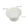 Cake plate-Cake Tray Food Tray Display Shelves Fruit Footed Tray Party Dessert Dish Modern Fruit Bowl Food Stands Fruit Plate Fruit Serving Plate Tableware Chocolate Porcelain view 4