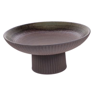 Cake plate-Refreshment Tray Vintage Decor Cupcake Stand Snacks Candy Tray High Base Snacks Tray Dessert Storage Stand Household Fruit Tray Display Stand Ceramics Tall Feet