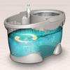 360 Stainless Steel Spin Mop and Bucket Set - Effortlessly Clean and Remove Dirt from Floors vision view 4