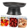Cake plate-5pcs Fruit Plate Dried Fruit Plate Cake Plate Round Tray Cupcake Cake Pan Decorative Bowl Cake Display Plate Nut Appetizers Dry Fruit Dish Refreshment Tray Snack Ceramics view 4