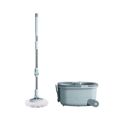 360 Degree Spin Mop with Bucket, Easy Drainage, Hands-free Cleaning, 137.5cm (54inch) Height, Stylish Blue vision