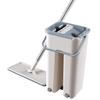 2-in-1 Microfiber Mop and Bucket Set: Efficient Self-Wringing, Reusable Pads for Easy Floor Cleaning vision view 1