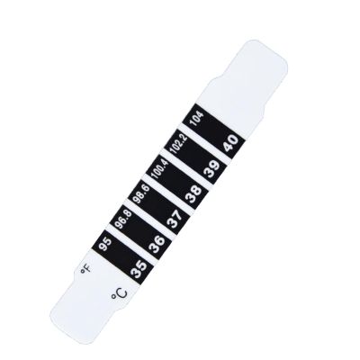 10Pcs Kids Thermometer Stickers Quick Read Forehead Thermometer Strips & for Infants Babies Kids Forehead Thermometer Strips for Kids Adults Baby Forehead Thermometer Strips