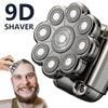JQUAL Electric Razor for Men, 5 in 1 Shavers Electric Head Shaver Men Grooming Kit Ipx 7 Waterproof Cordless Rechargeable 9D Electric Razor for Bald Men view 3