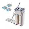 Dual-action Cleaning System: Self-wringing Mop Set for Floors - Effortless Dust Removal, Easy Maintenance, and Eco-friendly vision view 1