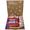 Happy Birthday Celebrations Chocolate Gift Box, Birthday Sweet Treats for Kinds and Adults, Big Size Bars in Letterbox Friendly Packaging, All Birthdays, 12th, 18th, 21st view 1
