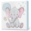 Maki 3-Ply Tissue Paper Napkins Serviettes for Decoupage Lunch 33cm x 33cm - Pack of 20 (Baby Elephant with Blue Ballon) view 1