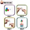18 PCS Casino Cupcake Toppers for Men Women Birthday Las Vegas Cake Topper Money Party Supplies Casino Theme Party Decorations Favor view 4