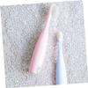 FRCOLOR 2pcs Boy Girl Toothbrush Boys and Girls Soft Bristles Dental Oral Care Tooth Brush for Year Old Tongue Cleaning view 4