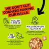 The Protein Ball Co Salted Caramel Plant Protein Balls - Vegan Snack, Healthy Snacks, Gluten-Free, No Added Sugar - On-the-Go Energy Balls, Box of 10 Bags view 4
