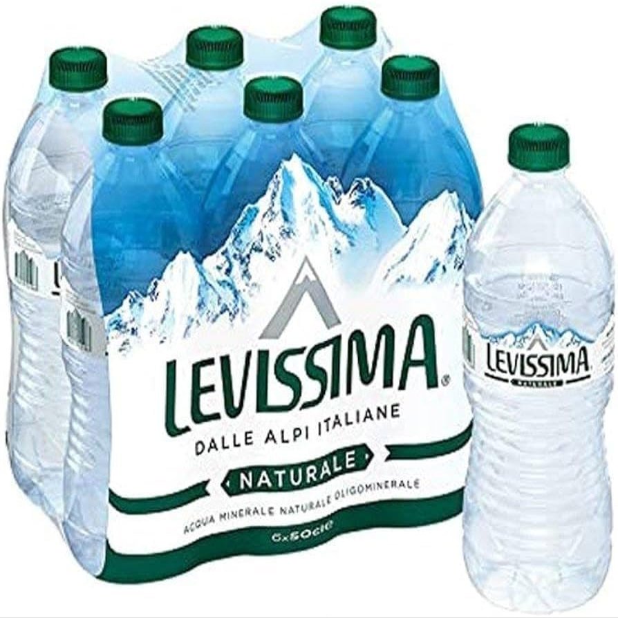 Levissima Natural Water 500 ml 48 Bottles