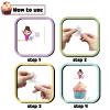 18 PCS Gymnastics Cupcake Toppers for Girls Women Lady Happy Birthday Baby Shower Gym Sport Party Supplies Gymnastics Party Favors Decorations view 4