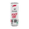 CELSIUS Peach Vibe - Sparkling Natural Energy Drink, 7 Vitamins, Caffeine, No Artificial Colours, Sugar Free Energy Drinks, Peach, 355 mL, 12-Pack view 3