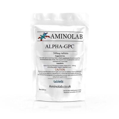 Aminolab - Alpha GPC 500mg 365 Tablets