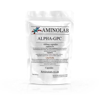 Aminolab - Alpha GPC 600mg 365 Capsules