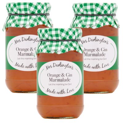 Generic Mrs Darlington's Orange and Gin Marmalade - 340g - Pack of 3